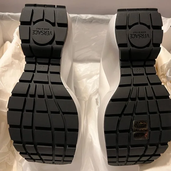 Versace: Medusa Triplatform Wedge - Picture 14 of 16